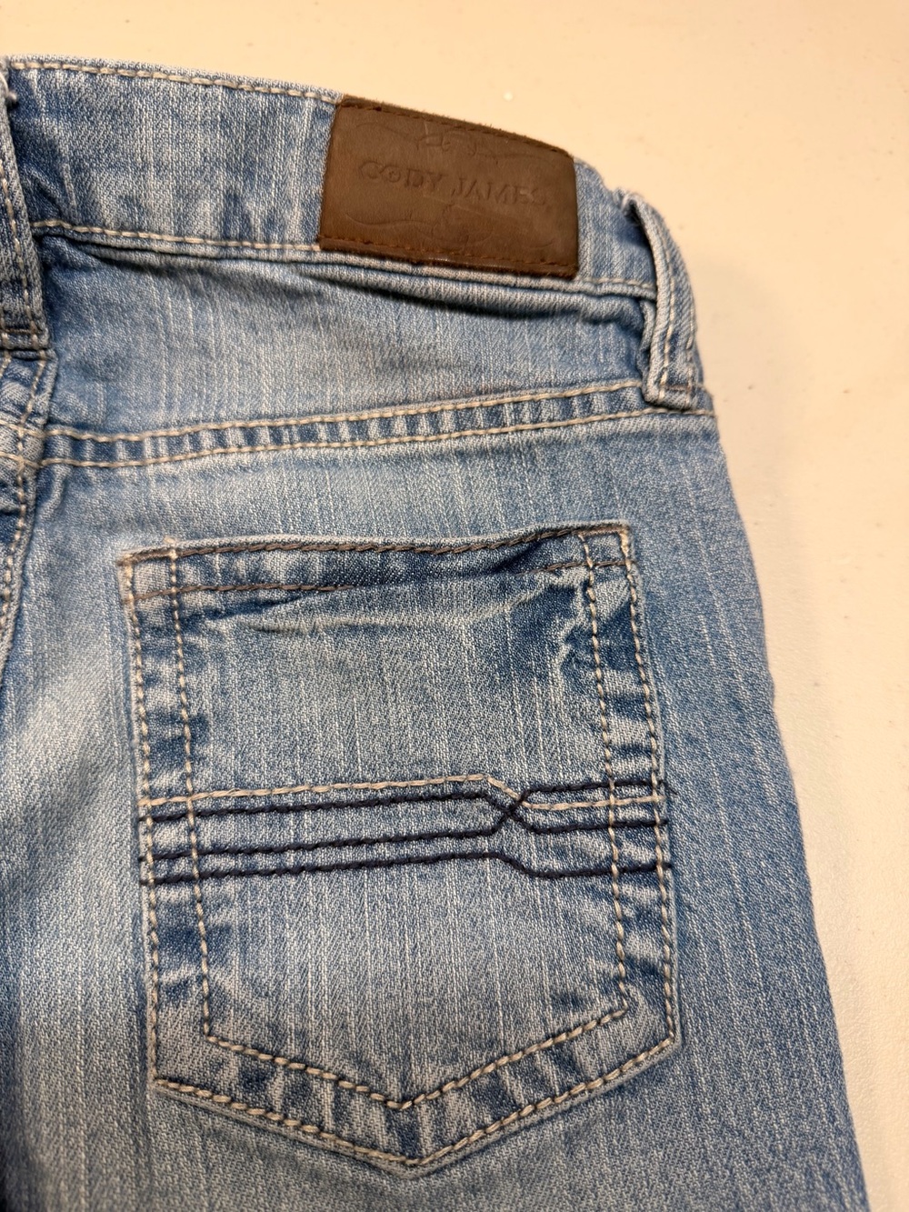 Cody James Light Blue Kids' Denim Jeans - Classic Back Pocket Detail